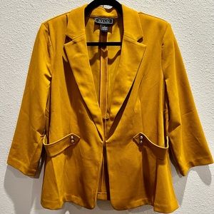 Mustard Blazer
